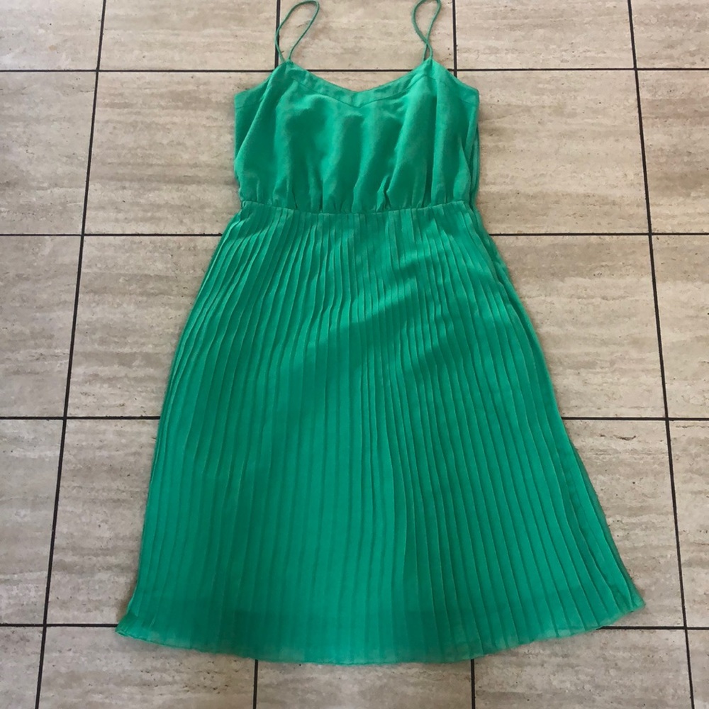Green ASOS tank dress